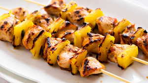 🥗 Brochetas de Pollo y Piña🍍🍗 🥗 Brochetas de Pollo y Piña🍍🍗 - image